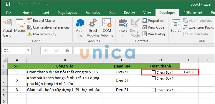 Hướng dẫn cách tạo nút chọn trong excel dễ dàng, đơn giản nhất