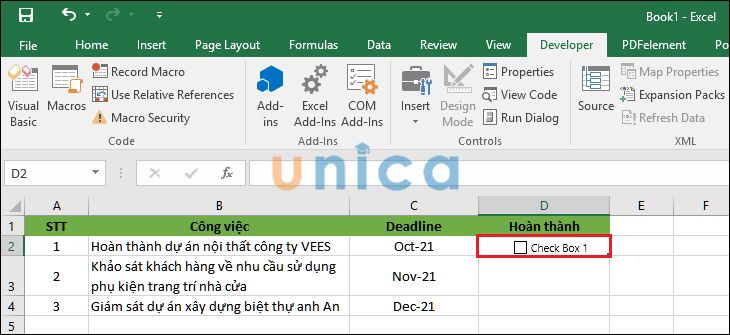 Hướng dẫn cách tạo nút chọn trong excel dễ dàng, đơn giản nhất