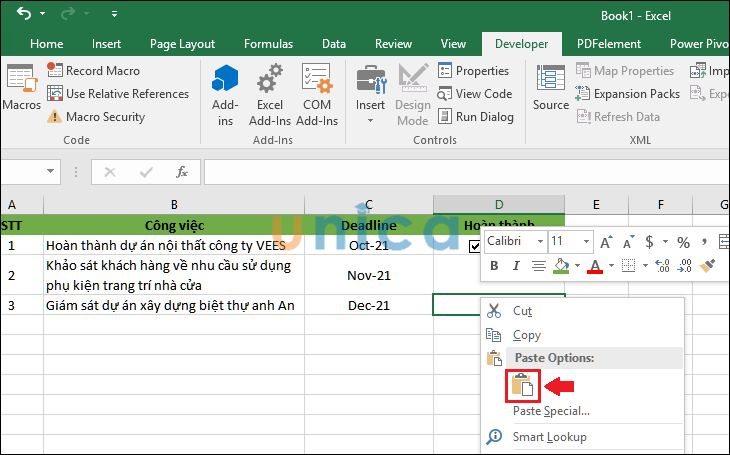 Hướng dẫn cách tạo nút chọn trong excel dễ dàng, đơn giản nhất