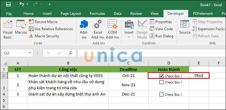 Hướng dẫn cách tạo nút chọn trong excel dễ dàng, đơn giản nhất