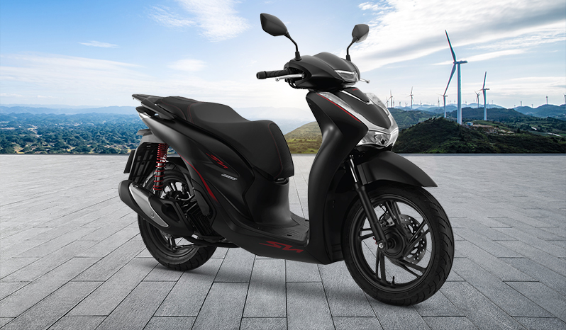 HONDA SH 160i ABS - bản đặc biệt - màu đen nhám 