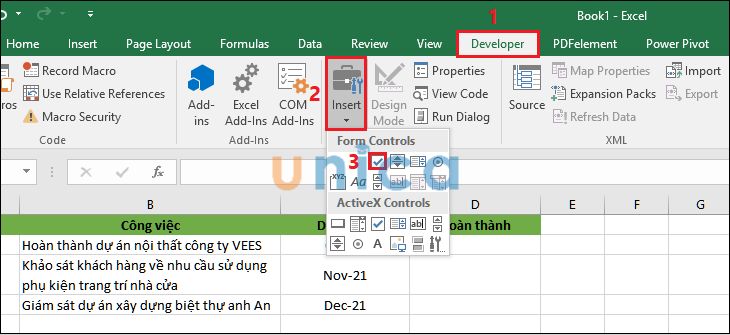 Hướng dẫn cách tạo nút chọn trong excel dễ dàng, đơn giản nhất