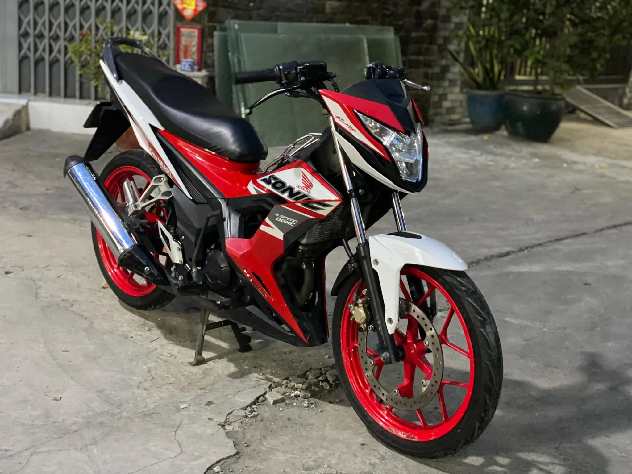 Xe Máy Honda Sonic 150CC (Trắng đỏ) - Xe Máy Nam Tiến