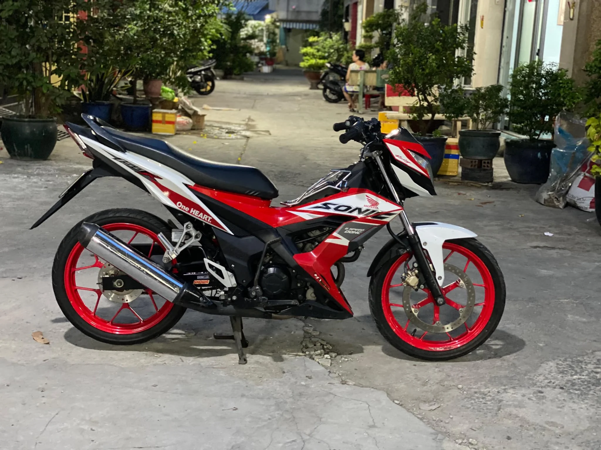 Xe Máy Honda Sonic 150CC (Trắng đỏ) - Xe Máy Nam Tiến