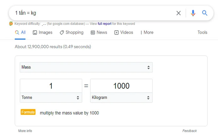 1 tấn bằng bao nhiêu kg, gam, tạ, yến? Cách đổi tấn sang kg nhanh nhất