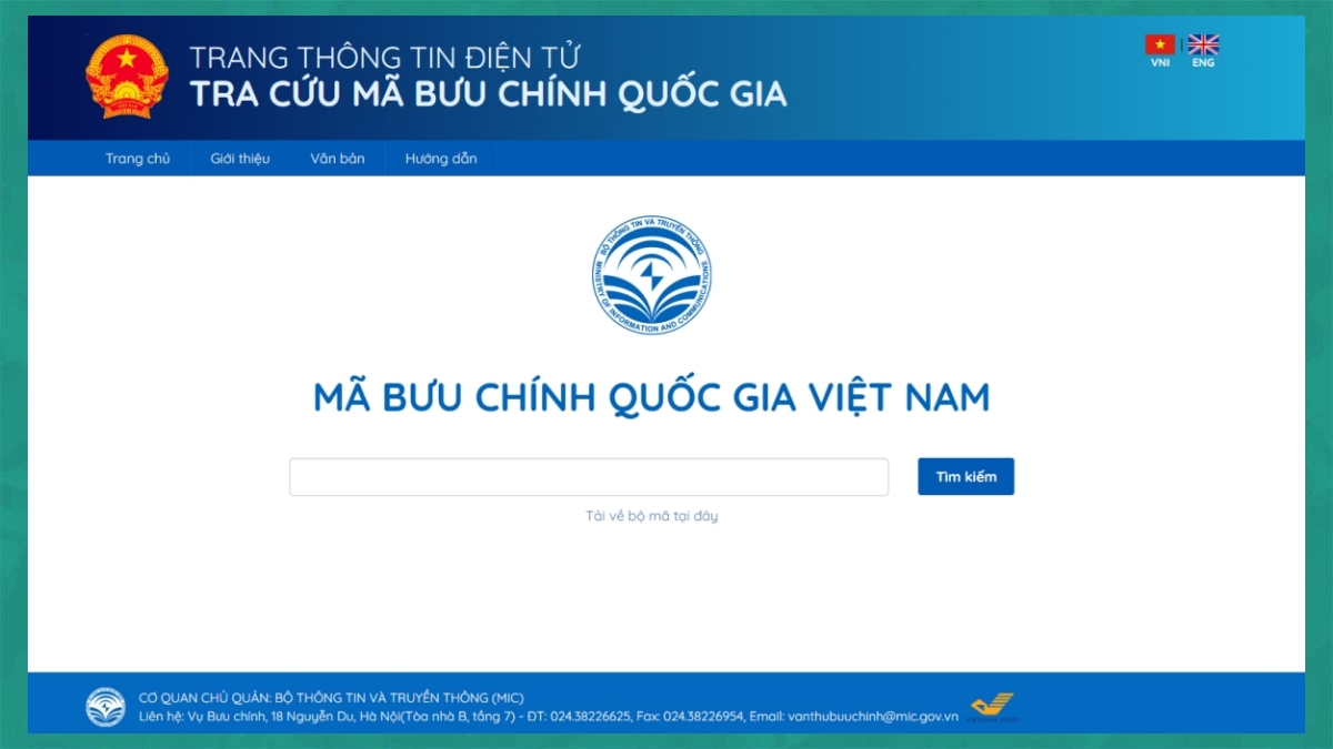 Mã bưu chính - Zip mới nhất cho tỉnh Tiền Giang