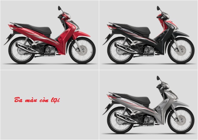 Chi tiết thông số, bảng giá Honda Future 125 mới ở Việt Nam